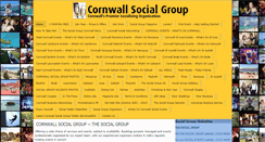 Desktop Screenshot of cornwallsocialgroup.com